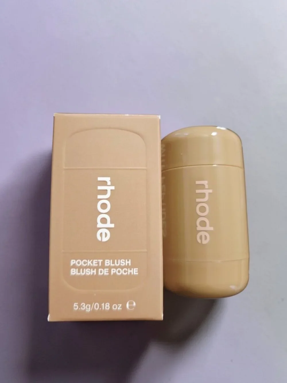 NIB Rhode Pocket Blush Buildable Hydrating Cream Blush 0.18 oz Shade Juice Box